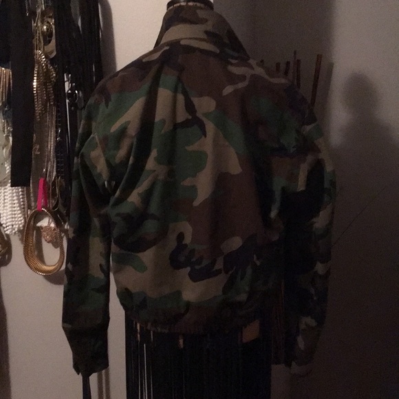 Camouflage Bomber Jacket - Picture 3 of 5